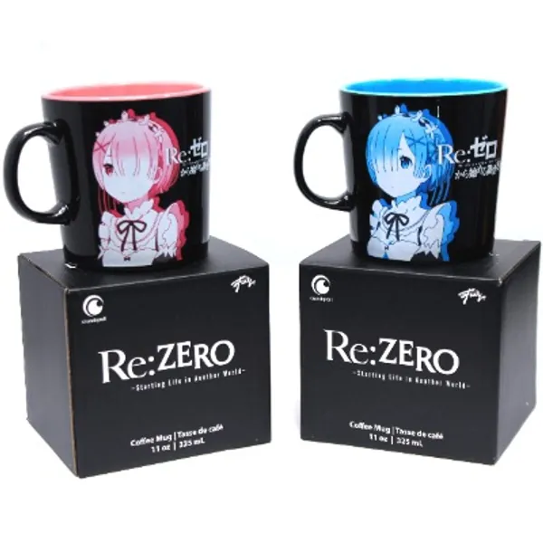 Re:Zero Starting Life in Another World | Rem  Ram Coffee Mug Set