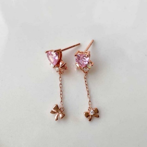 Aurelia Earrings - Rose Gold