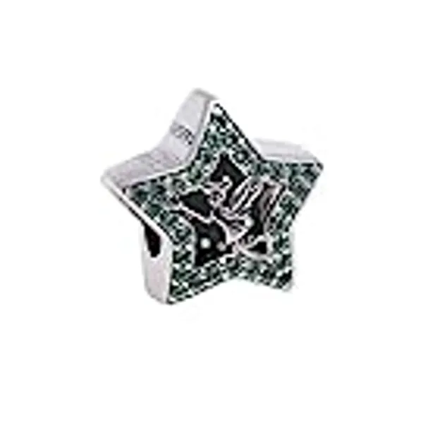 PANDORA Disney Tinker Bell Star Green Crystal Charm 2016 Spring Collection 791920NPG