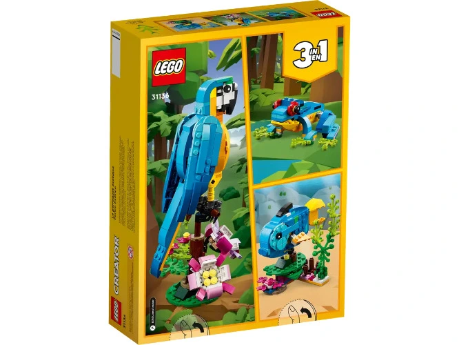 Exotic Parrot 31136 | Creator 3-in-1 | Buy online at the Official LEGO® Shop US 