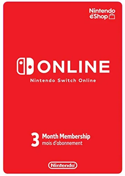 Nintendo Switch Online Individual Membership 3 Months - Switch [Digital Code] - Switch Digital Code 3 Months