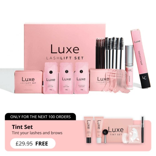 Luxe Lashlift Set + Free Tint Set | 1 Set