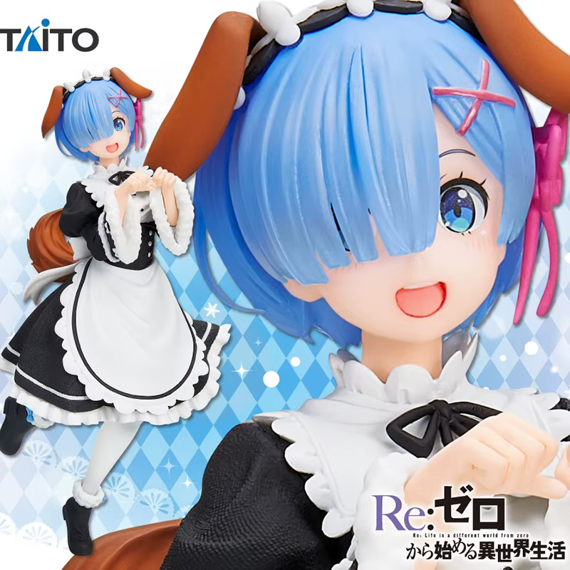 Judai 20cm Original Taito Rem Memory Snow Puppy