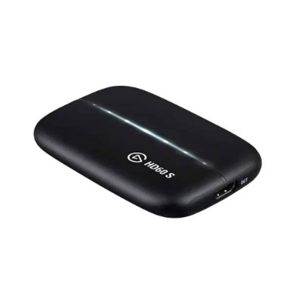 Elgato Game Capture HD60 S - stream, record and share your gameplay in 1080p60, superior low latency technology, USB 3.0, for PS4, Xbox One and Nintendo Switch