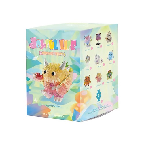 Monster Fluffy Joyful Life Blind Box Series by INSTINCTOY x POP MART - Single Blind Box