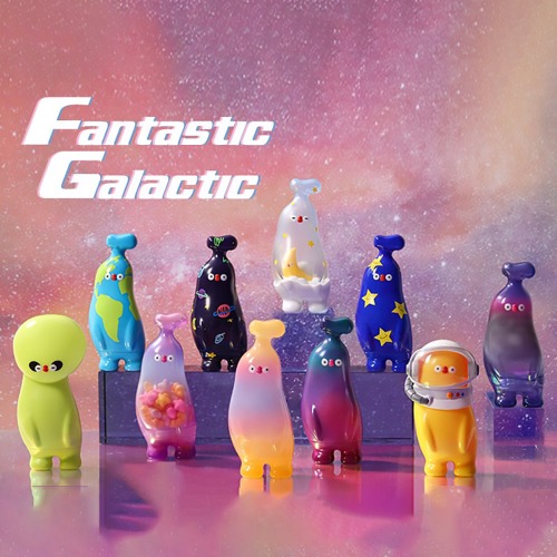 FLABJACKS Banana Boo Fantastic Galactic Blind Box Series by POP MART - Single Blind Box