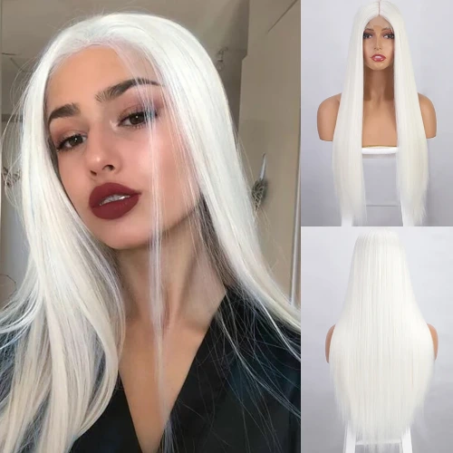 White Lacefront Wig