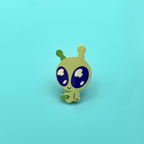Green Alien | Enamel Pin