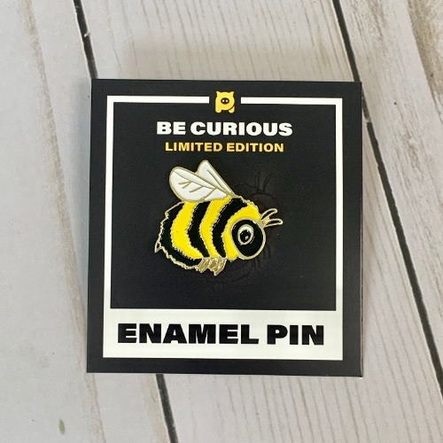Be Curious Enamel Pin | Default Title
