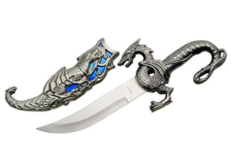 Szco Supplies 211155-BL Dragon Dagger, Small, Blue
