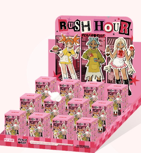 POP NOW:Peach Riot Rush Hour Series Figures - POP MART (United States)