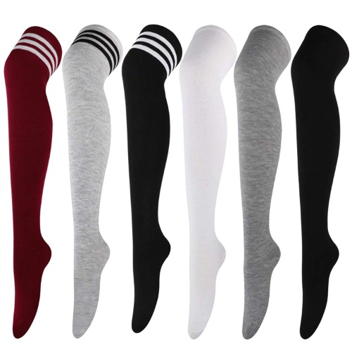 6 pairs of thigh highs