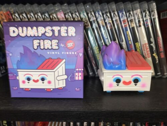 100 Soft Dumpster Fire Dumpo the Clown Special Edition Vinyl Figure 2020  | eBay