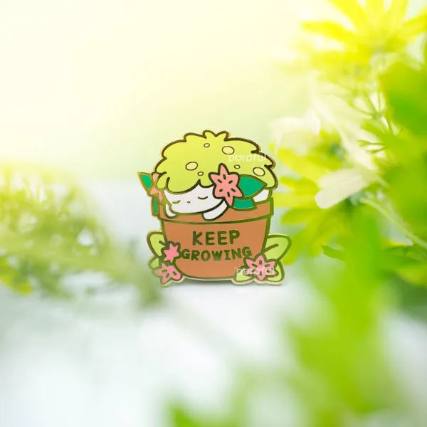 Shaymin Pin / Cute Kawaii Pokemon Pin / Shaymin Sky Form Pin / Grass Type Pokemon Pin / Sinnoh Legends Pin / Pokemon Pin Badge