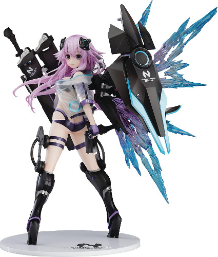 Good Smile Hyperdimension Neptunia: Dimension Traveler Neptune (Generator Unit Ver) 1:7 Scale PVC Figure, Multicolor - 