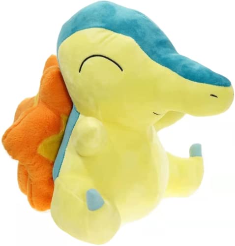 Plush Cyndaquil Anime Rock Mouse Puff Pelvet Doll Children's Toys Birthday Gift Gifts Tall 30cm