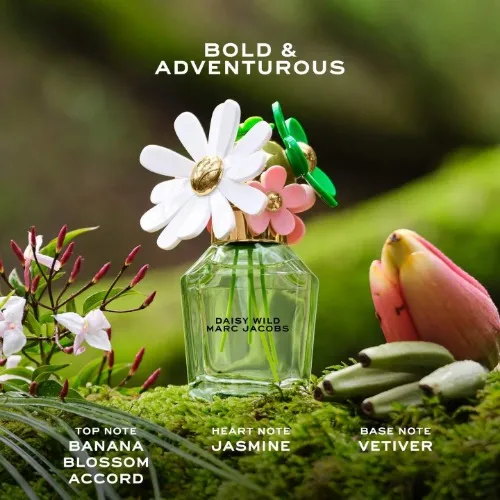 Daisy Wild Eau de Parfum Intense with Banana Blossom Accord, Jasmine & Amber