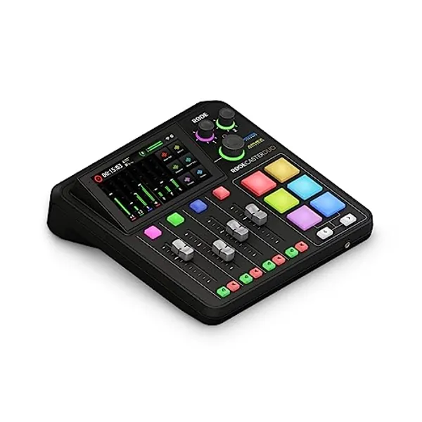 RΓDE RΓDECaster Duo All-in-One Production Solution for Podcasting, Streaming, Music Production and Content Creation