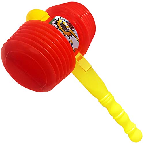 ArtCreativity Giant Squeaky Hammer, Jumbo 14 Inch Kids’ Squeaking Hammer Pounding Toy, Clown, Carnival, and Circus Birthday Party Favors, Great Gift for Boys and Girls Ages 3 Plus - 14 Inch