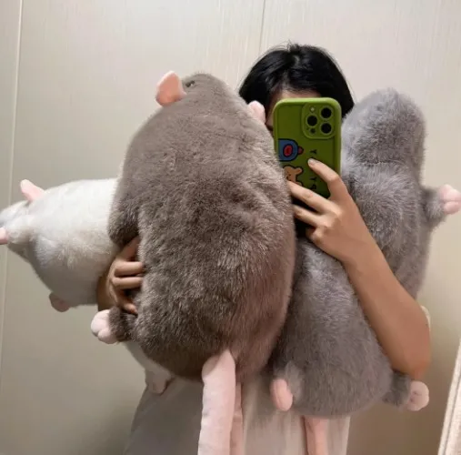 GIAAAAAANT RAAAAAAAAAAAAAAT PLUSH 🐭 | 🤎🤎🤎🤎🤎