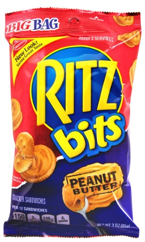 Ritz Bits Peanut Butter 3oz (85g)
