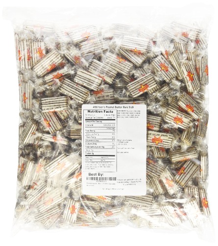 Peanut Butter Bars Candy 5LB Bag by Atkinson - 5 Pound (Pack of 1)