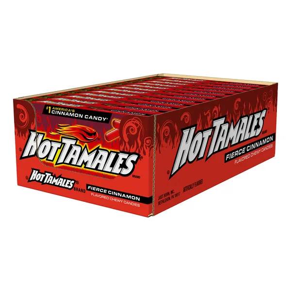 Hot Tamales Candy, Cinnamon, 5 Ounce (Pack of 12) - 