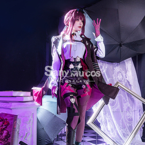 【In Stock】Game Honkai: Star Rail Cosplay Stellaron Hunters Kafka Cosplay Costume - M