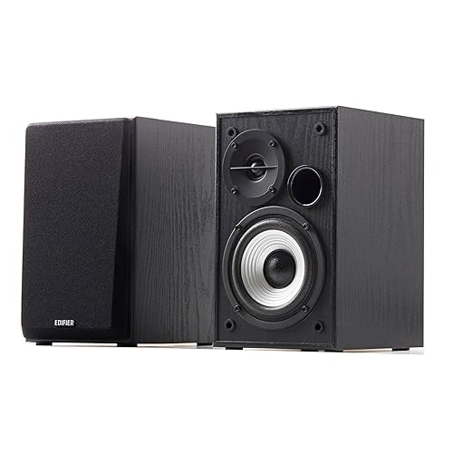 Edifier R980T 4" Active Bookshelf Speakers - 2.0 Computer Speaker - Powered Studio Monitor (Pair)