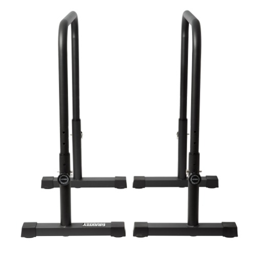 GRAVITY FITNESS XL ADJUSTABLE PARALLETTES / DIPS BARS | Default Title