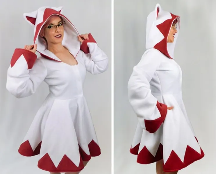 White Mage Inspired Kigurumi Dress | Etsy