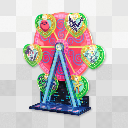 Cyber City Ferris Wheel Acrylic Standee | Default Title