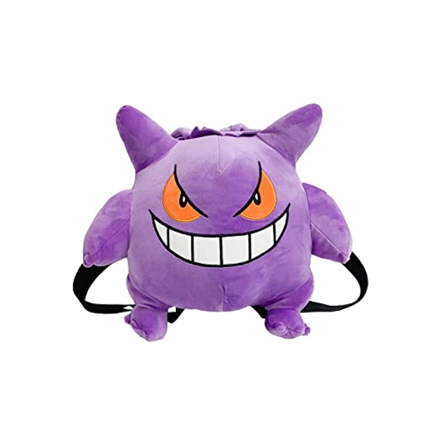 hgxim Mini Backpack Purple Anime Character Cartoon Plush Backpack Decorative Package