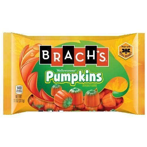 Brach's Mellowcreme Pumpkins, 11oz Bag - Honey 11 Ounce (Pack of 1)