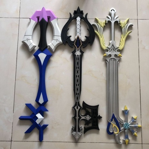 Kingdom Hearts Aqua Keyblade