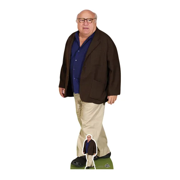 Star Cutouts Ltd CS754 Star Danny DeVito Kartonnen Uitsparing l Gift l Deel Decoratie Geweldige Kwaliteit Foto image148cm Hoog, Multicolor