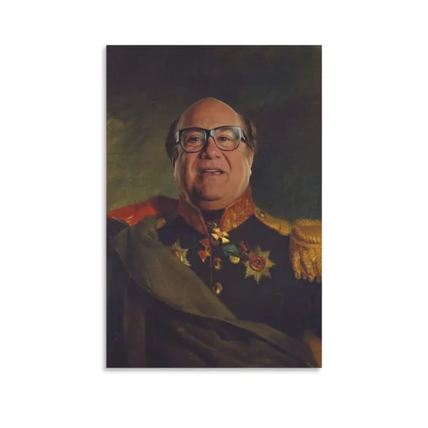 QWSDF Danny DeVito Kunstwerk Poster Decoratieve Schilderen Canvas Muur Art Woonkamer Posters Slaapkamer Schilderen 08x12inch (20x30cm)