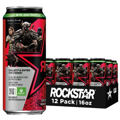 Rockstar Energy Drink Punched Fruit Punch