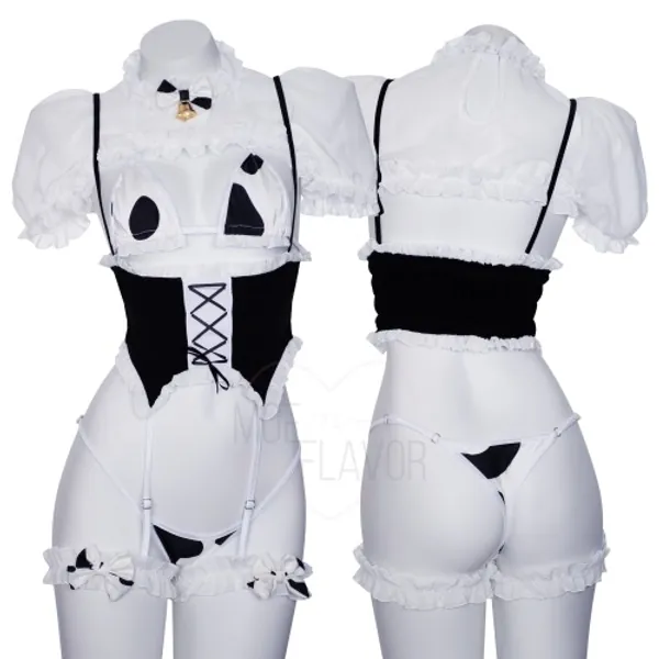 Milk & Cream Maid - Black / M/L