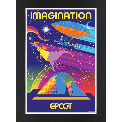 EPCOT Imagination Matted Print | shopDisney