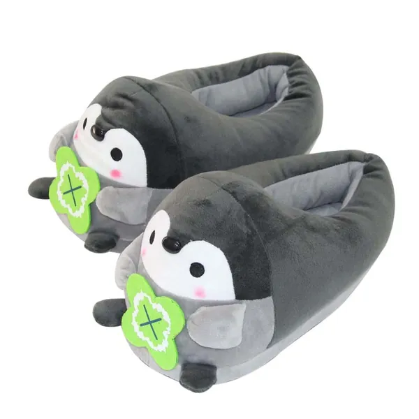 Penguin Slippers Cute Bird Plush Slippers Housewarming Gifts