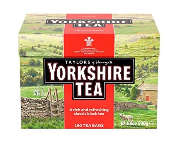 Taylors of Harrogate Yorkshire Red, 160 Teabags - Yorkshire Red - 160 Count (Pack of 1)
