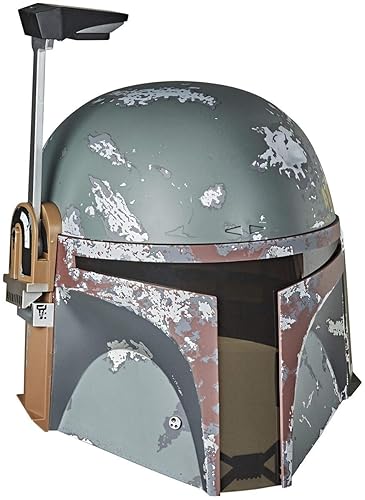 Star Wars The Black Series Boba Fett Premium Electronic Helmet, The Empire Strikes Back Full-Scale Roleplay Collectible - Helmet