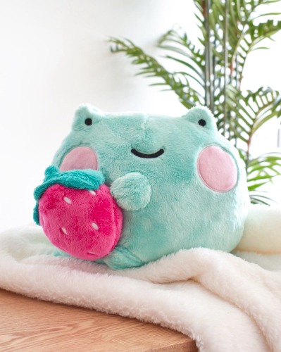 Ebbo Frog Strawberry Plush | Default Title