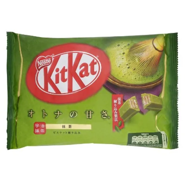 Nestle Japan Nestle KitKat Uji Matcha Green Tea Chocolate 13 Mini Bars