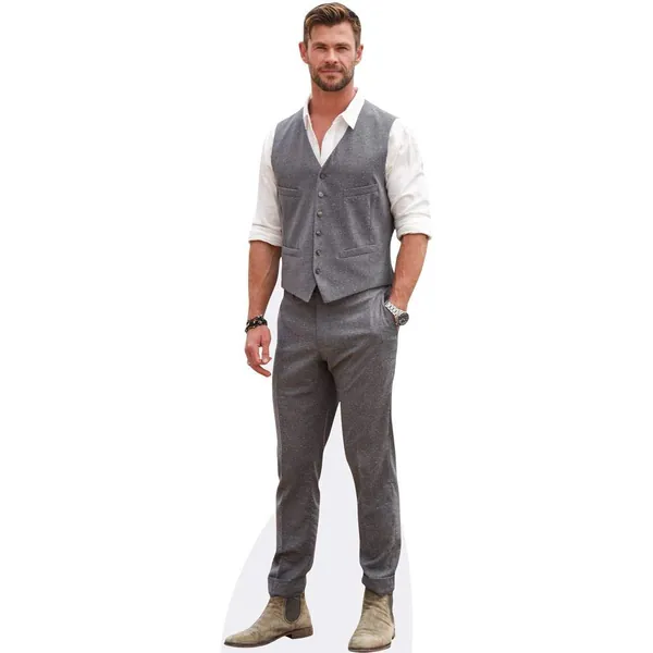 Chris Hemsworth (Waistcoat) Life Size Cutout