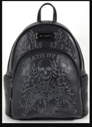 Death By TBR Loungefly Mini Backpack (Books-A-Million Exclusive): Loungefly: 671803550964