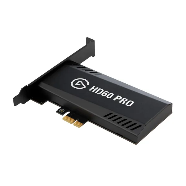 Elgato HD60 Pro1080p60 Capture and Passthrough, PCIe Capture Card, Low-Latency Technology, PS5, PS4, Xbox Series X/S, Xbox One