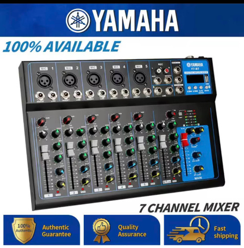 YAMAHA F7 professional bluetooth mixer 7 channel