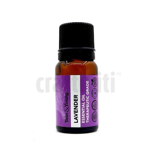 Craftiviti Yein & Young Lavender Essential Oil (10ml) For Aromatherapy Diffuser Humidifier Soap Candle